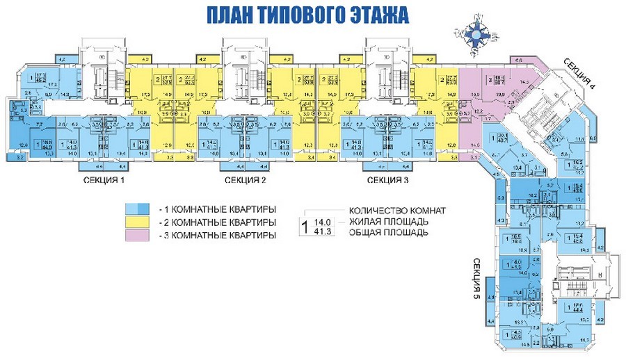 Поэтажный план московская область