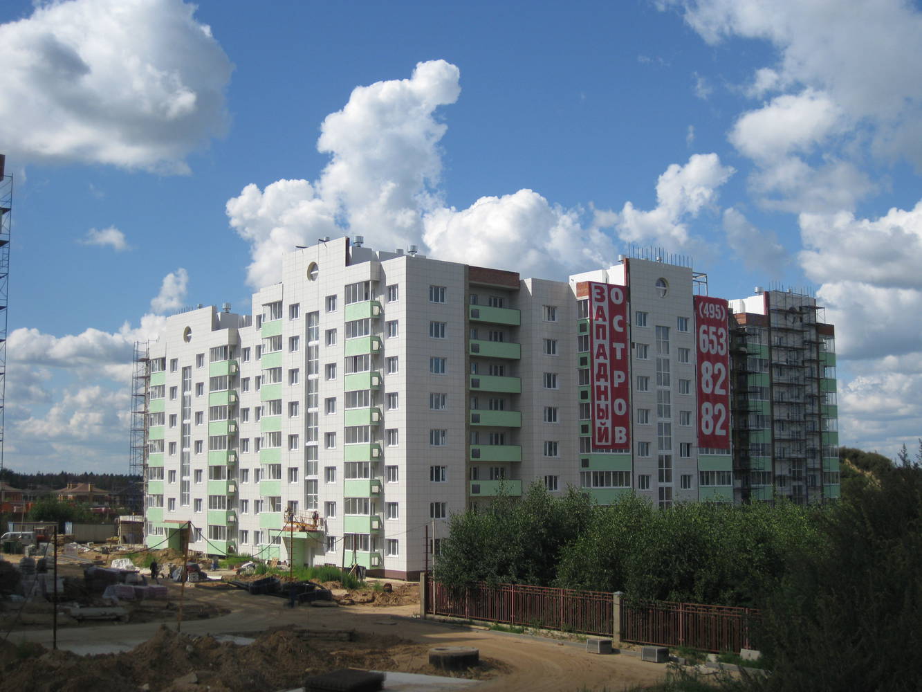 Панорама: Западный остров, жилой комплекс, Московская обл., Красногорск, д. Бузл